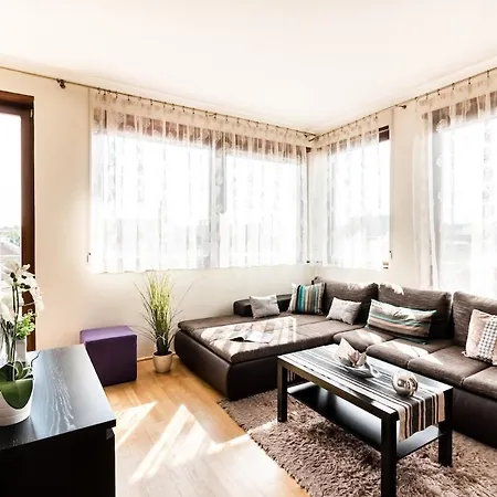 Penthouse Free Parking 2balconies Ac Budapeste
