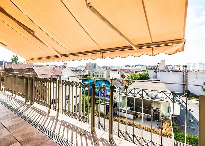 Penthouse Free Parking 2balconies Ac Lejlighed